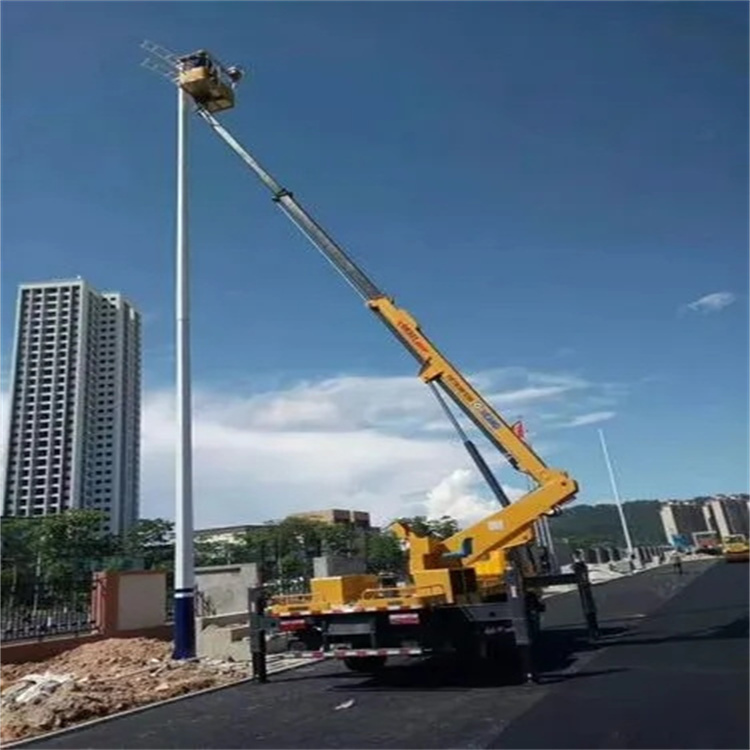 武宁县维修路灯的曲臂升降车出租